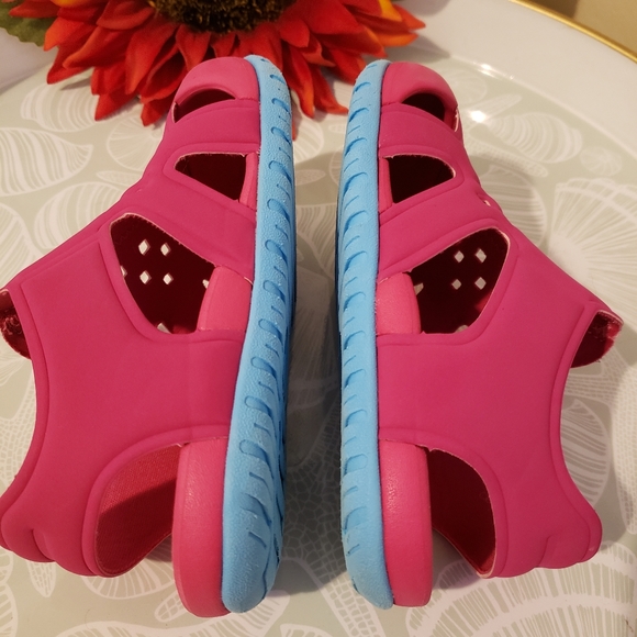 Wonder Nation Girls Pink Sandals. Size: 7/8 - Picture 7 of 7